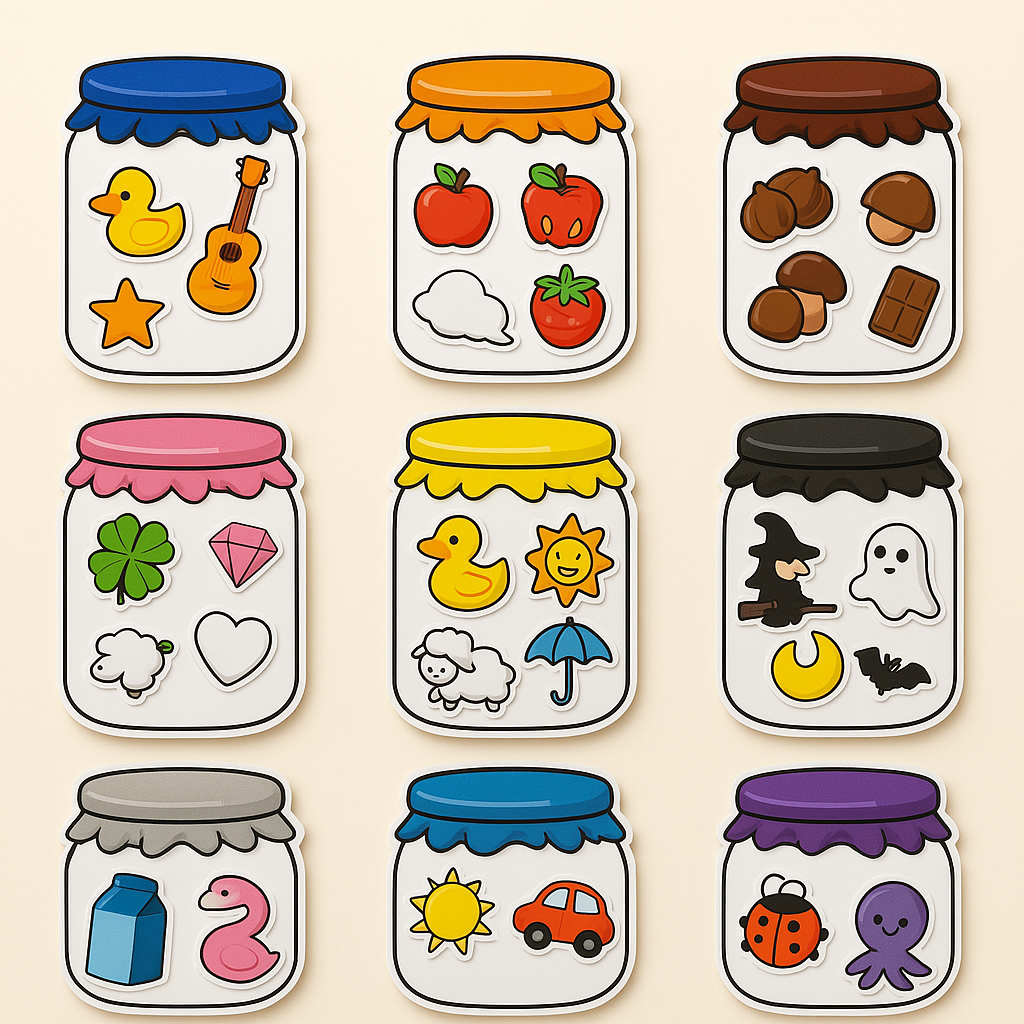 Colour Recognition Magnetic Sorting Set