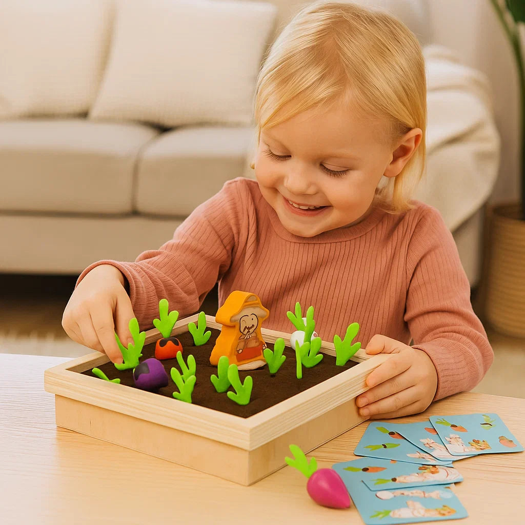 Montessori Felt Farm Toys