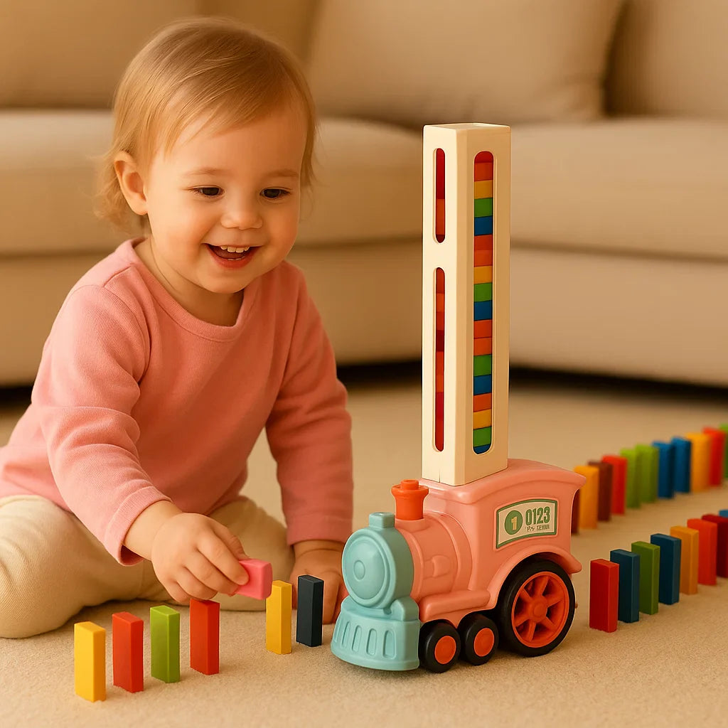 Domino Train Toy for Kids