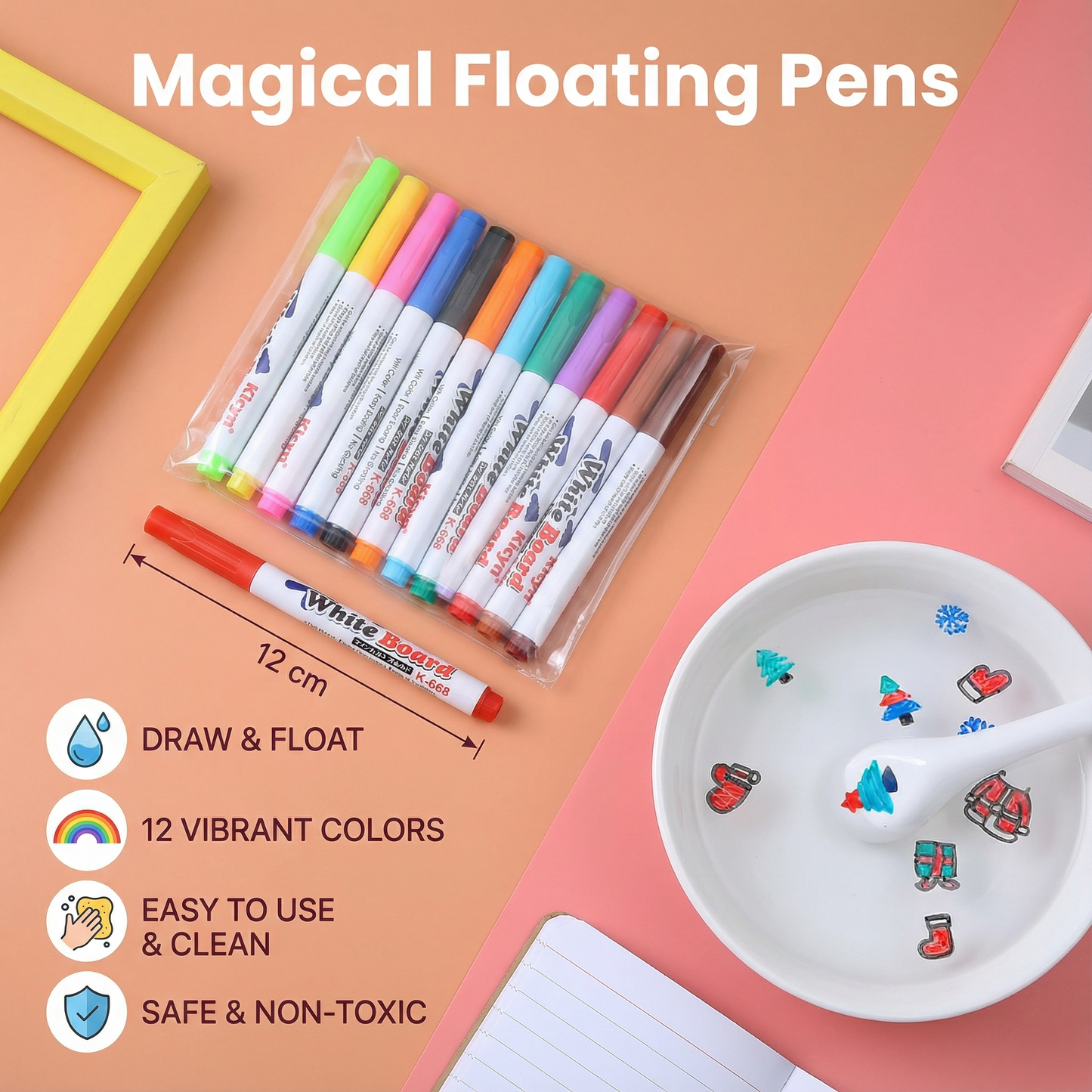 Magical Floating Pens