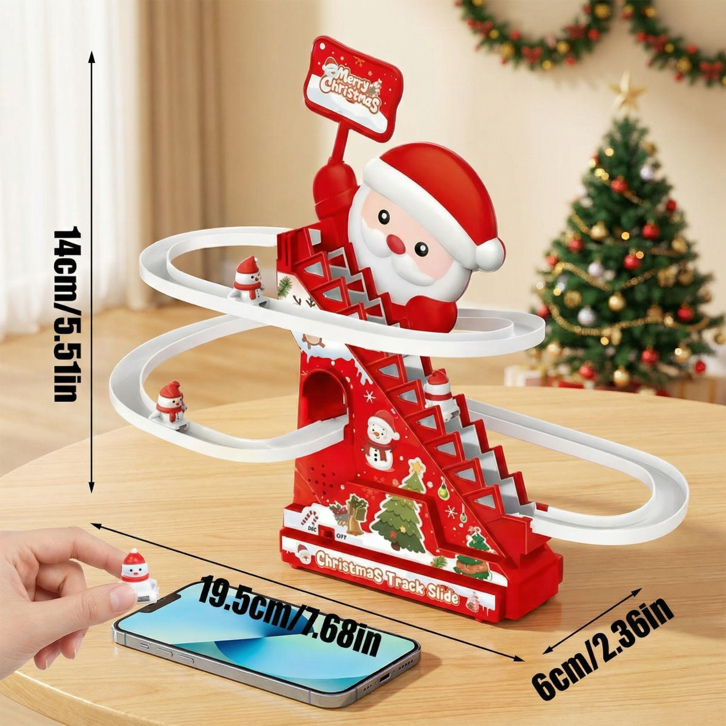 Santa Claus Roller Coaster Fun