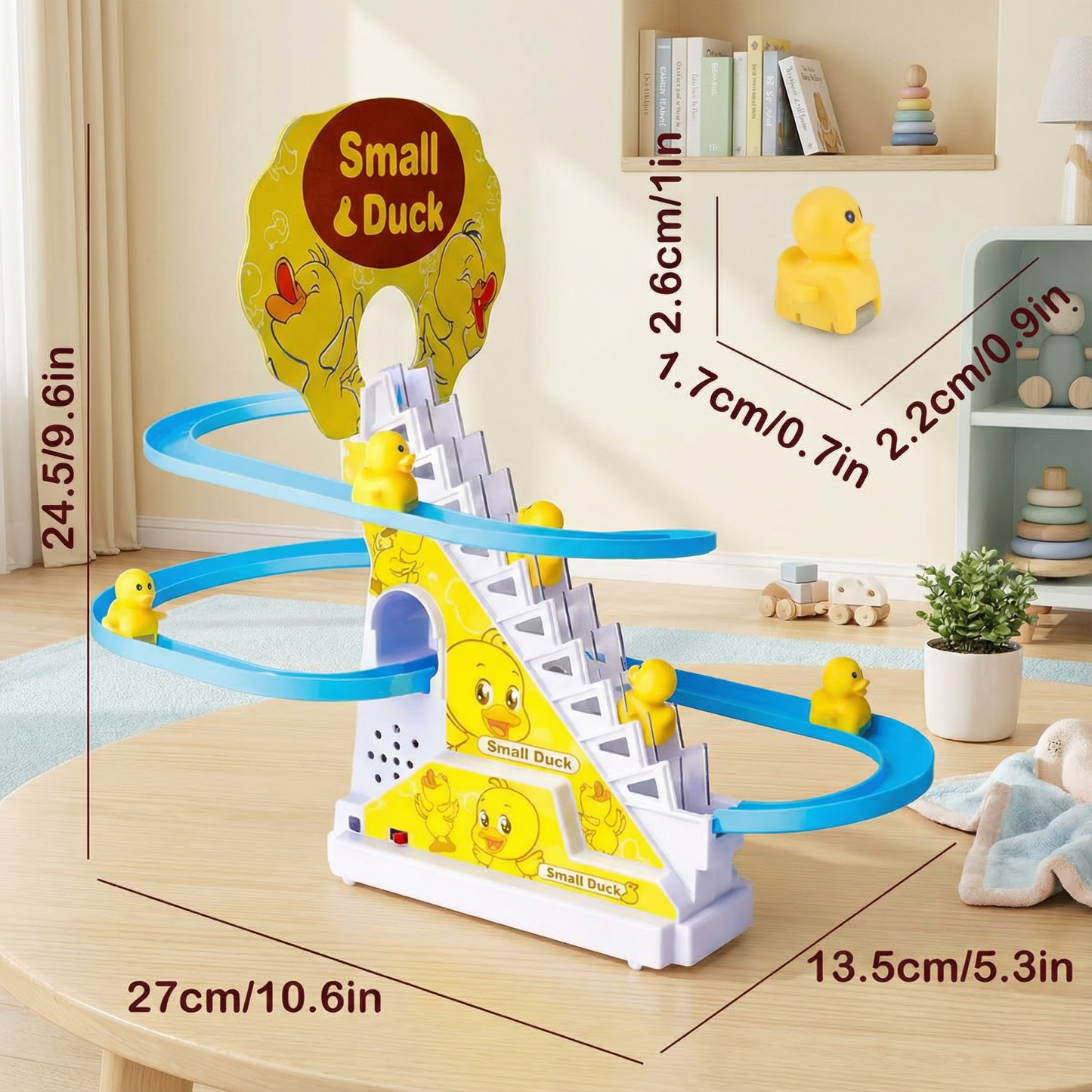 Duck Slide Roller Coaster Fun