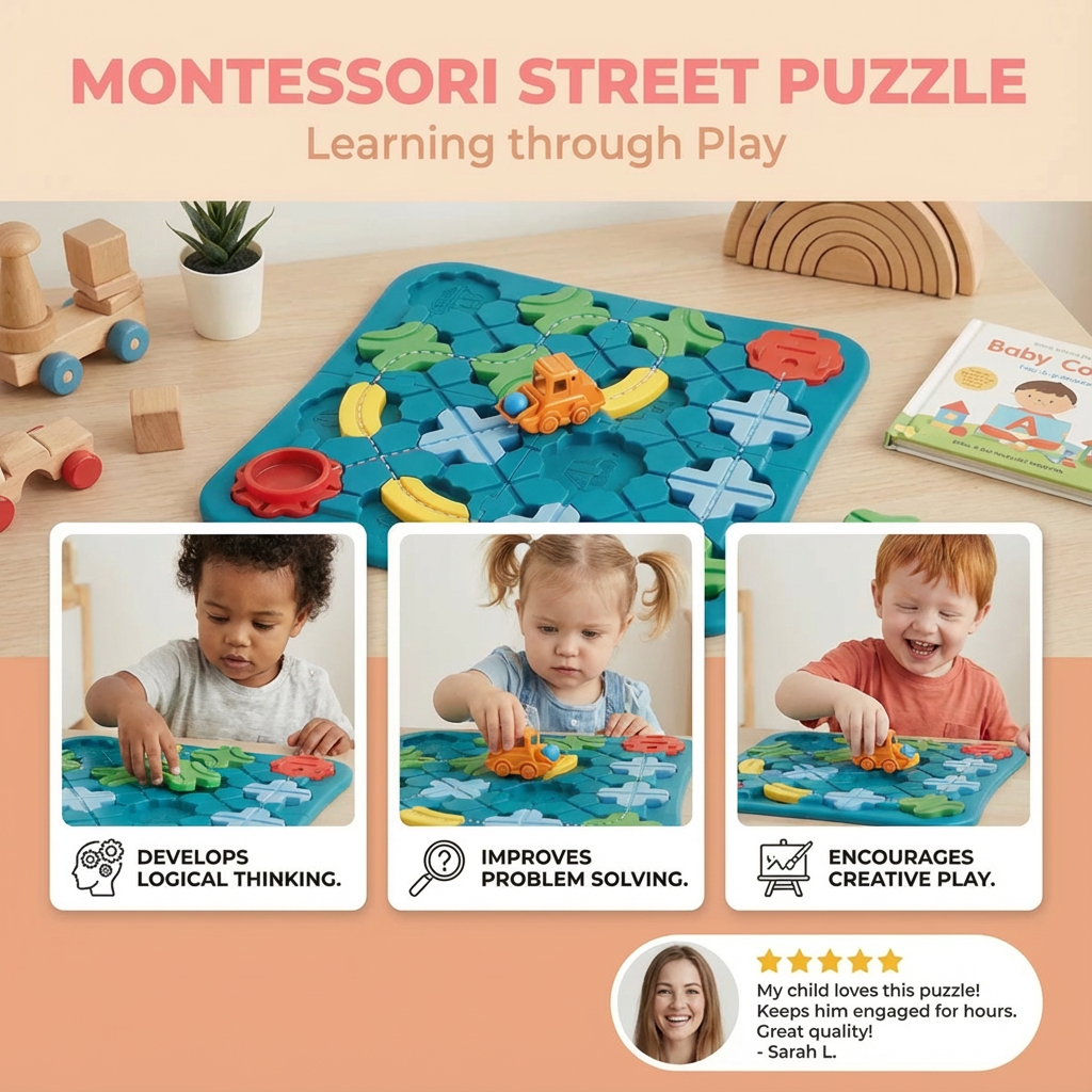 Montessori Street Puzzle