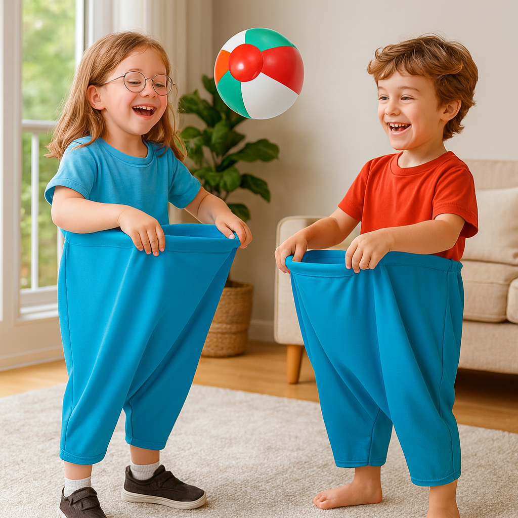 Clown Pants Catch Ball Family Game