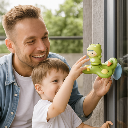 Montessori Suction Cup Spinner – Rotating Educational Toy