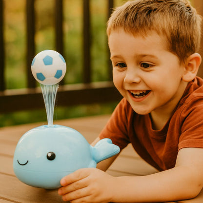 Whale Toy with Floating Ball