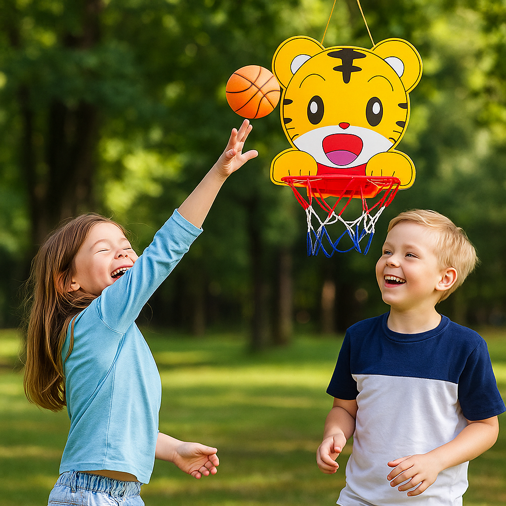 Cute Animal Basketball Set for Kids