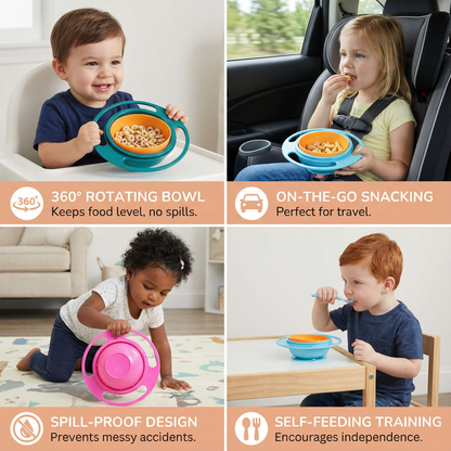 Leak-Proof Baby Bowl – Mess-Free Mealtime