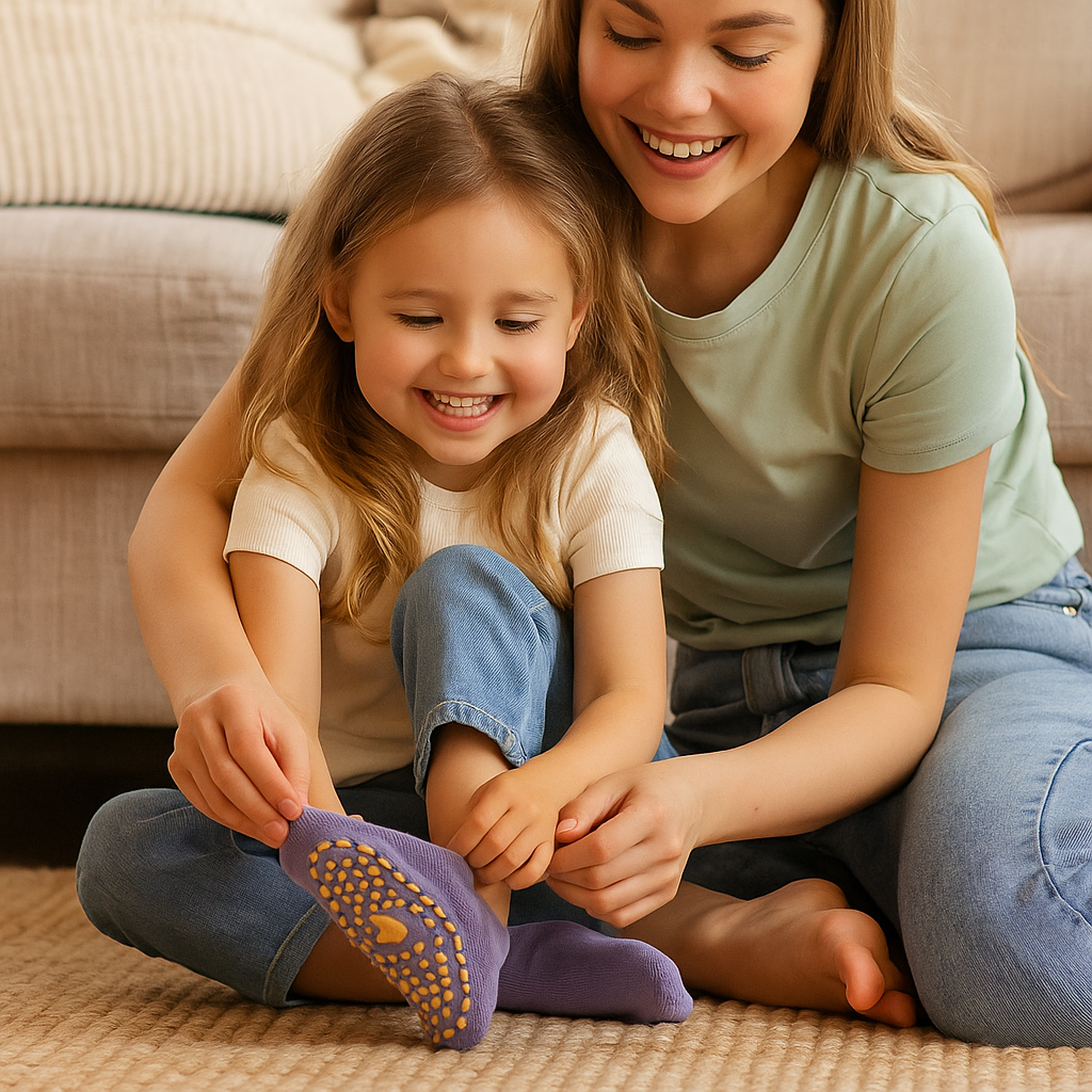 Safe Anti-Slip Socks For Children