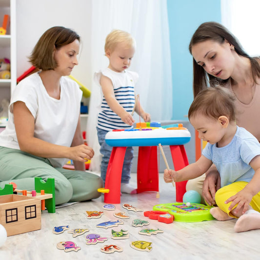 Montessori Fishing Rod Game for Children