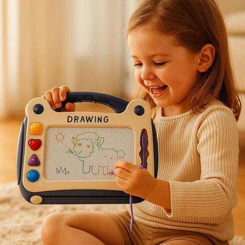 Magnetic Colouring Board for Creative Development
