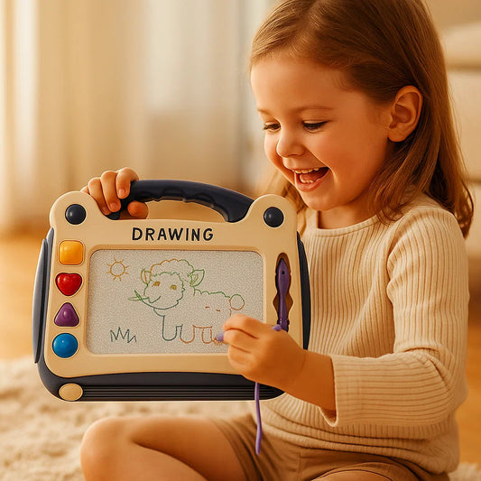 Magnetic Colouring Board for Creative Development