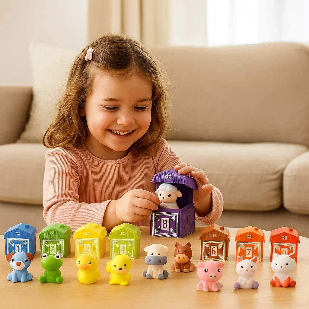 Montessori Colours & Numbers Farm