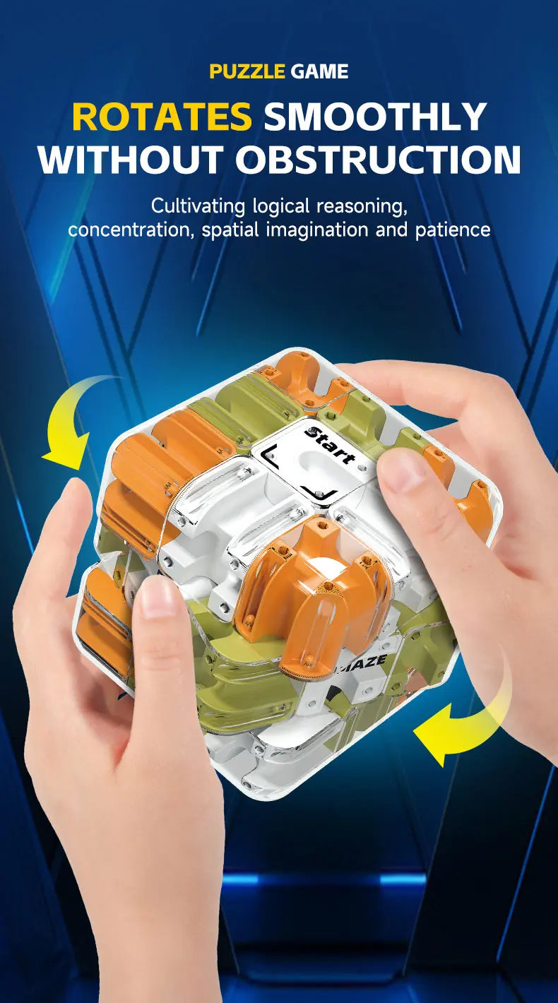 New 3D Maze Magic Cube Children's Educational Toys Creative Labyrinth Puzzle Speed Cube Logical Thinking Anti Stress Toys