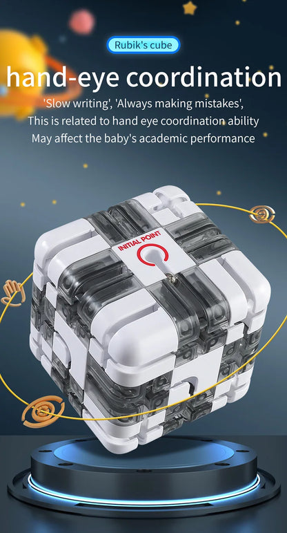 New 3D Maze Magic Cube Children's Educational Toys Creative Labyrinth Puzzle Speed Cube Logical Thinking Anti Stress Toys