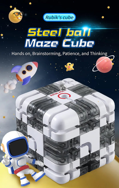New 3D Maze Magic Cube Children's Educational Toys Creative Labyrinth Puzzle Speed Cube Logical Thinking Anti Stress Toys