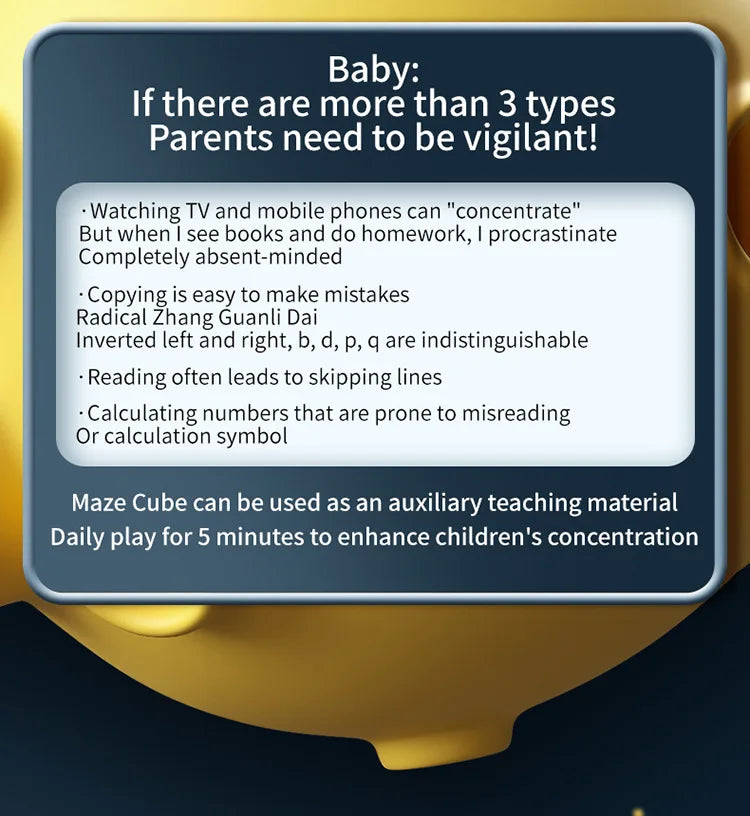 New 3D Maze Magic Cube Children's Educational Toys Creative Labyrinth Puzzle Speed Cube Logical Thinking Anti Stress Toys