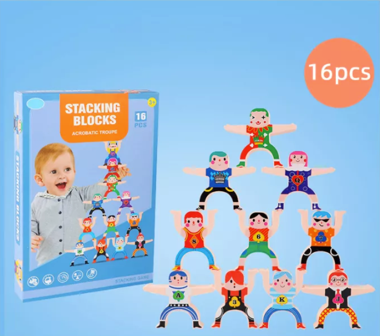 Supports Your Child's Development! - Stacking Game