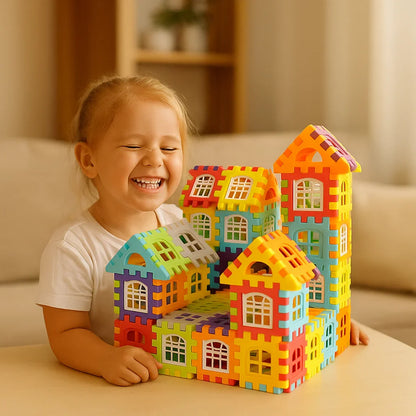 Montessori Window Building Blocks for Children