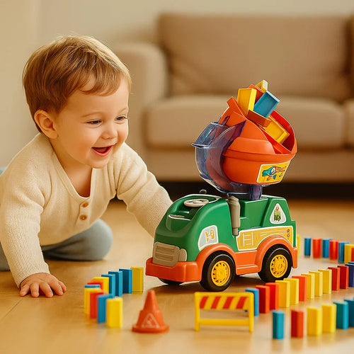 Montessori Domino Truck