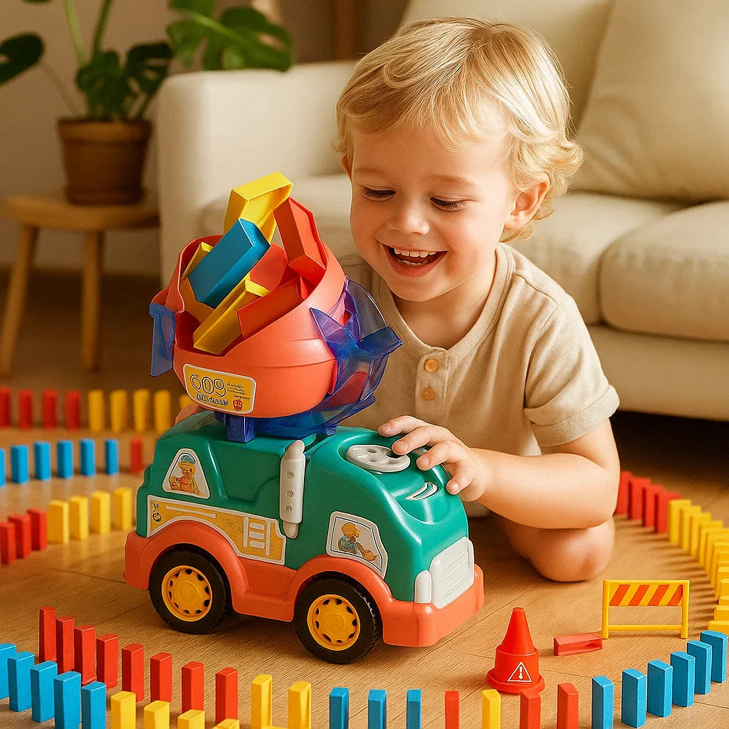 Montessori Domino Truck