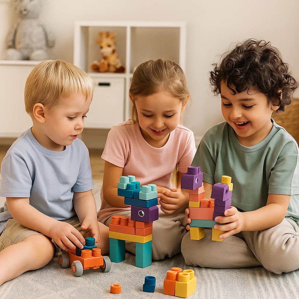 Creative Building Fun for Children - Soft Building Blocks