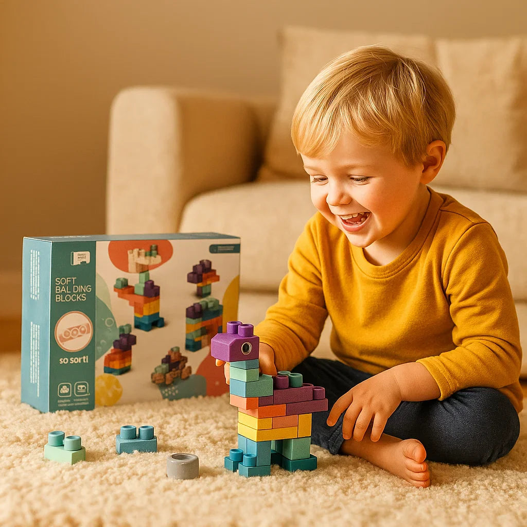 Creative Building Fun for Children - Soft Building Blocks