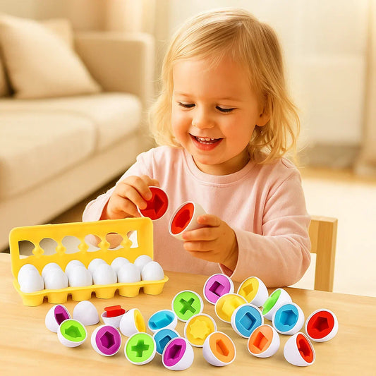 Colourful and Educational Egg Set