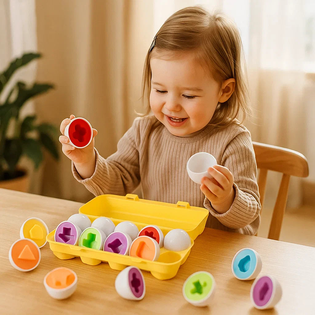 Colourful and Educational Egg Set