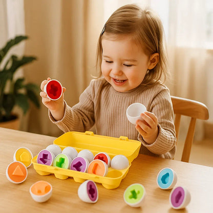Colourful and Educational Egg Set