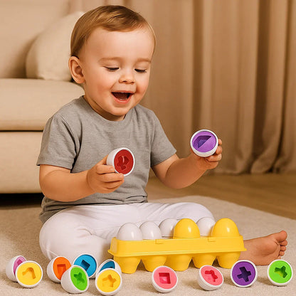 Colourful and Educational Egg Set
