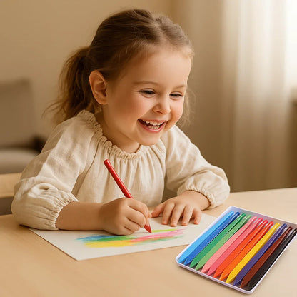 Smudge - Proof Anti - Smudge Coloured Pencils for Creative Children
