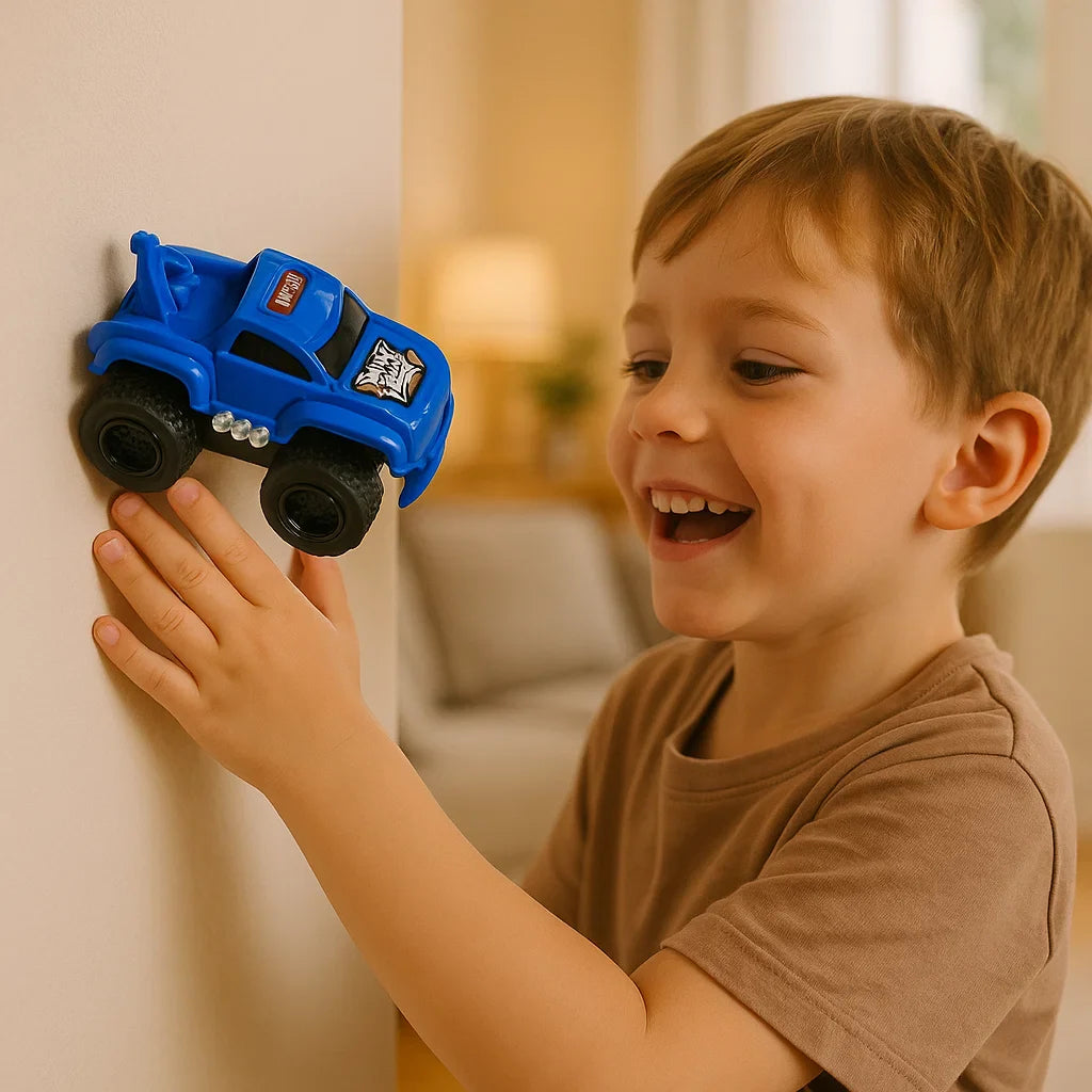Magnetic Wall Climbing Cars