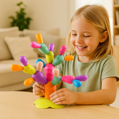 Montessori Magnet Cactus Toy