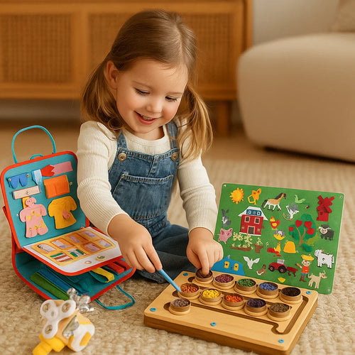 Montessori 4 - In-1 Play & Learn Set