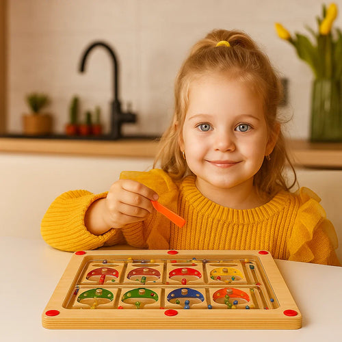 Montessori Magnetic Maze