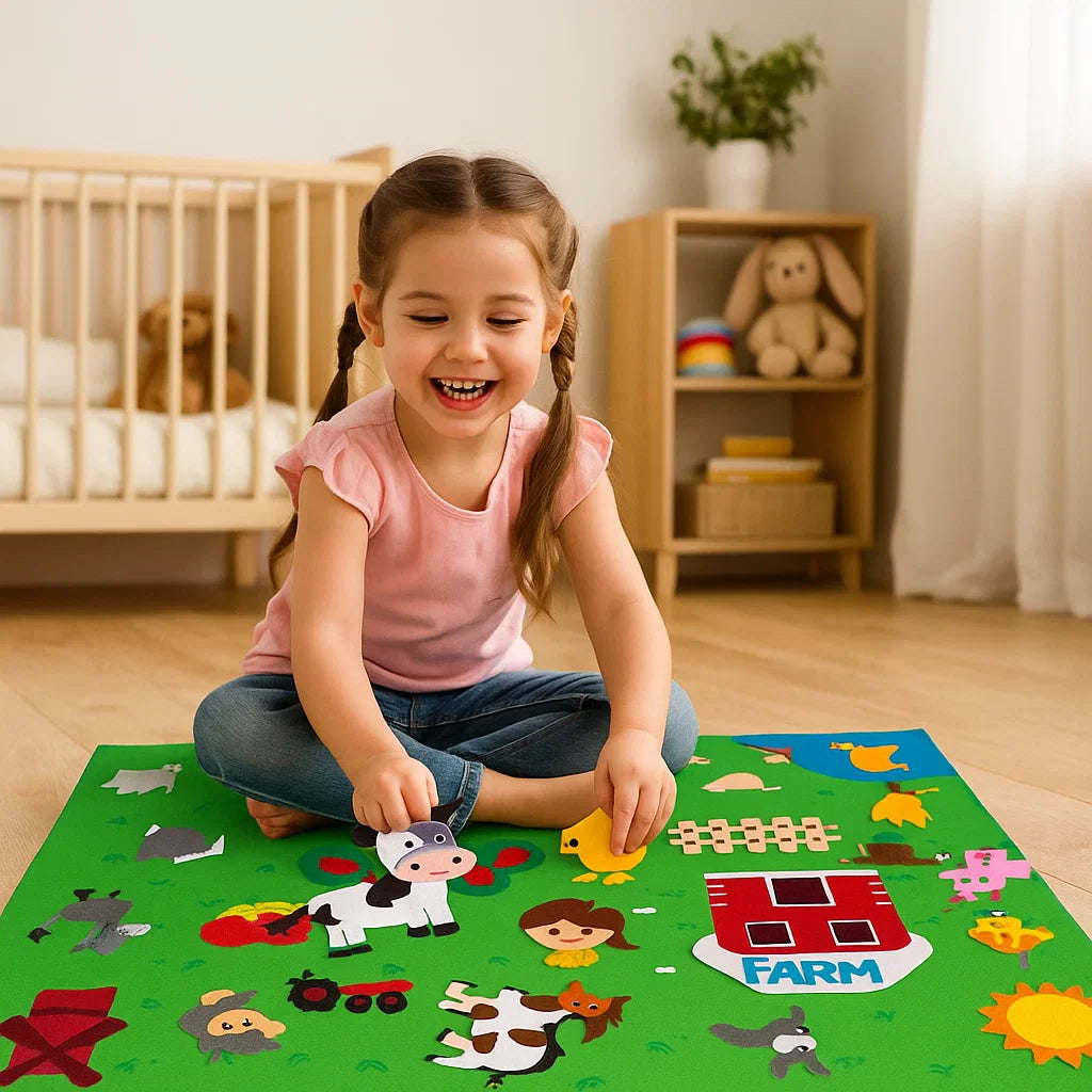 Montessori Felt Worlds