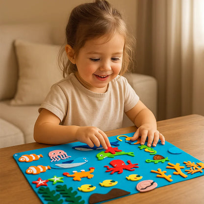 Montessori Felt Worlds