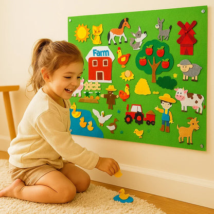 Montessori Felt Worlds