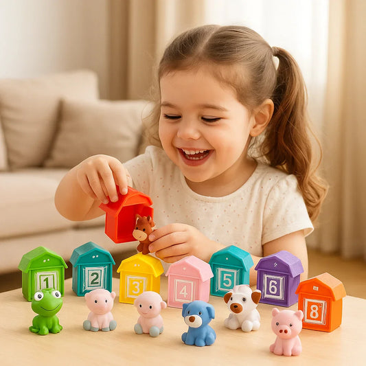 Montessori Colours & Numbers Farm