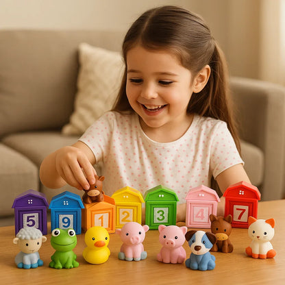 Montessori Colours & Numbers Farm