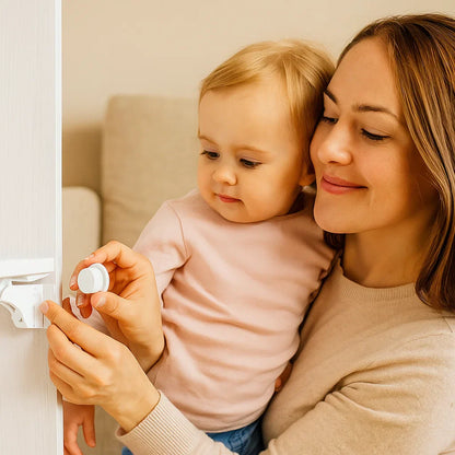 Magnetic Child Safety Cabinet and Door Set