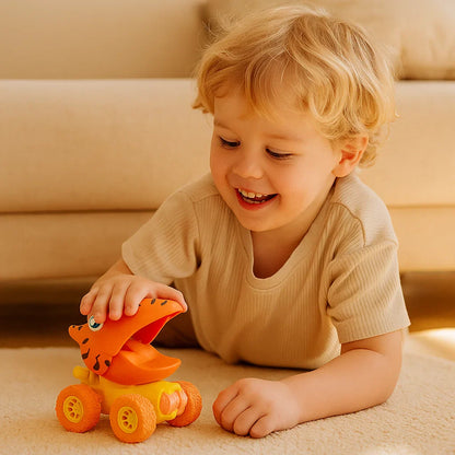 PUSH & DRIVE DINO MONSTERTRUCKS