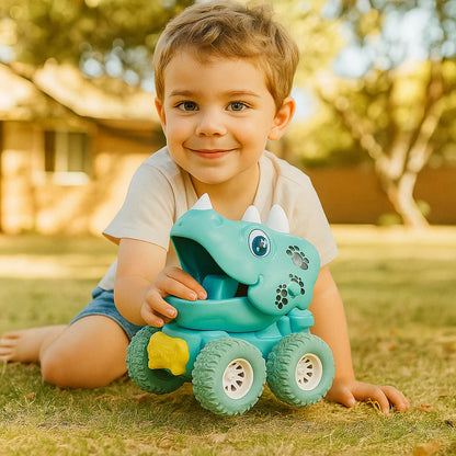 PUSH & DRIVE DINO MONSTERTRUCKS