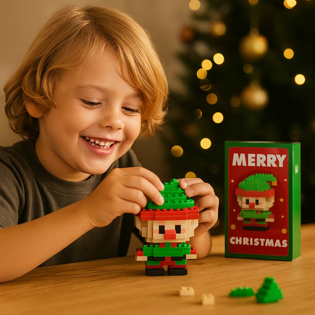 Creative Building Block Christmas Figures – Fun for the Whole Family