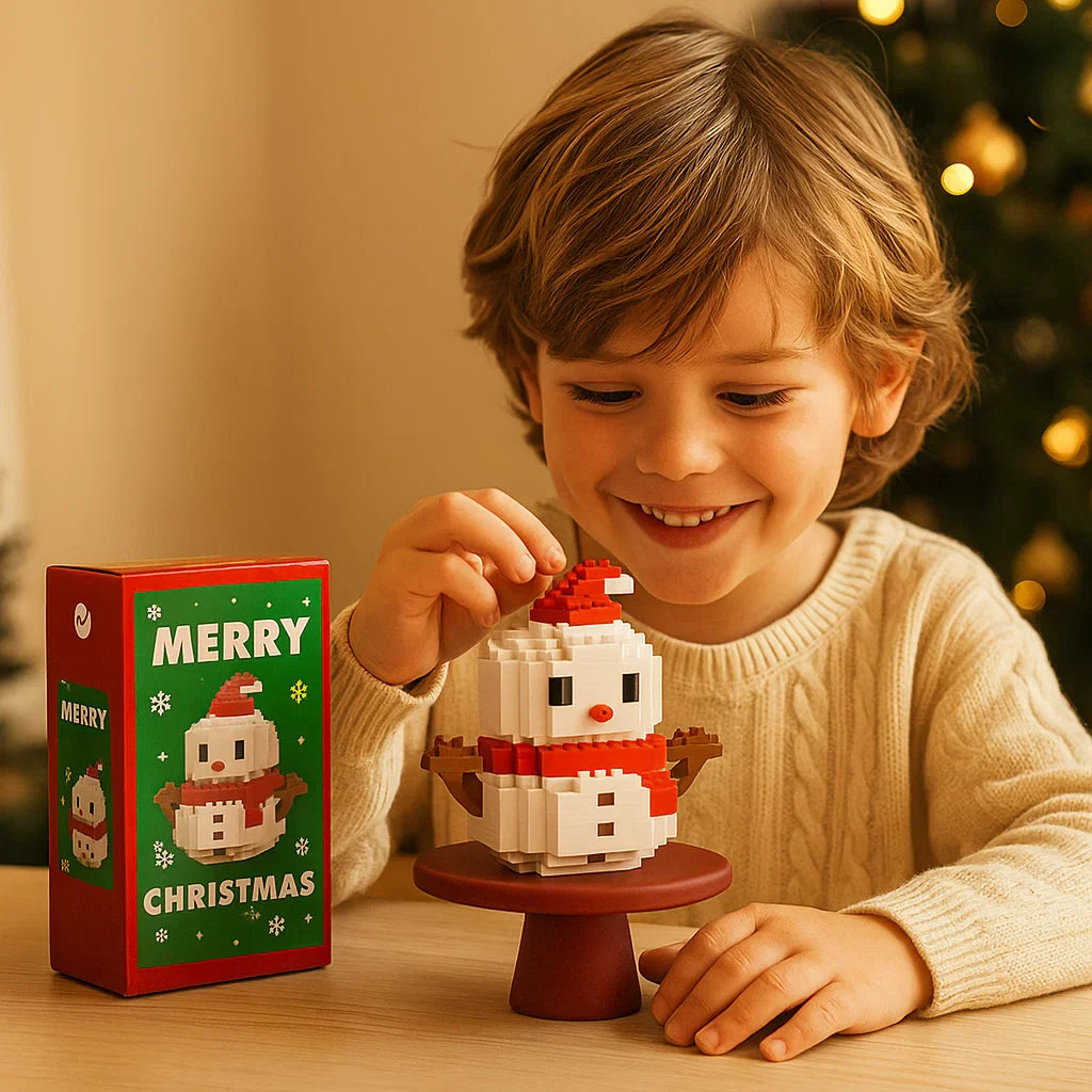 Creative Building Block Christmas Figures – Fun for the Whole Family