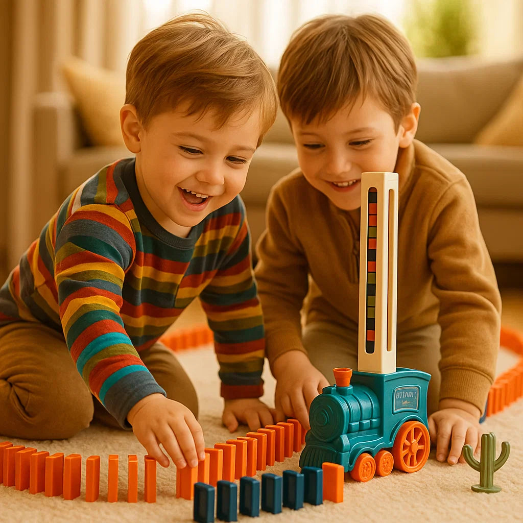 Domino Train Toy for Kids