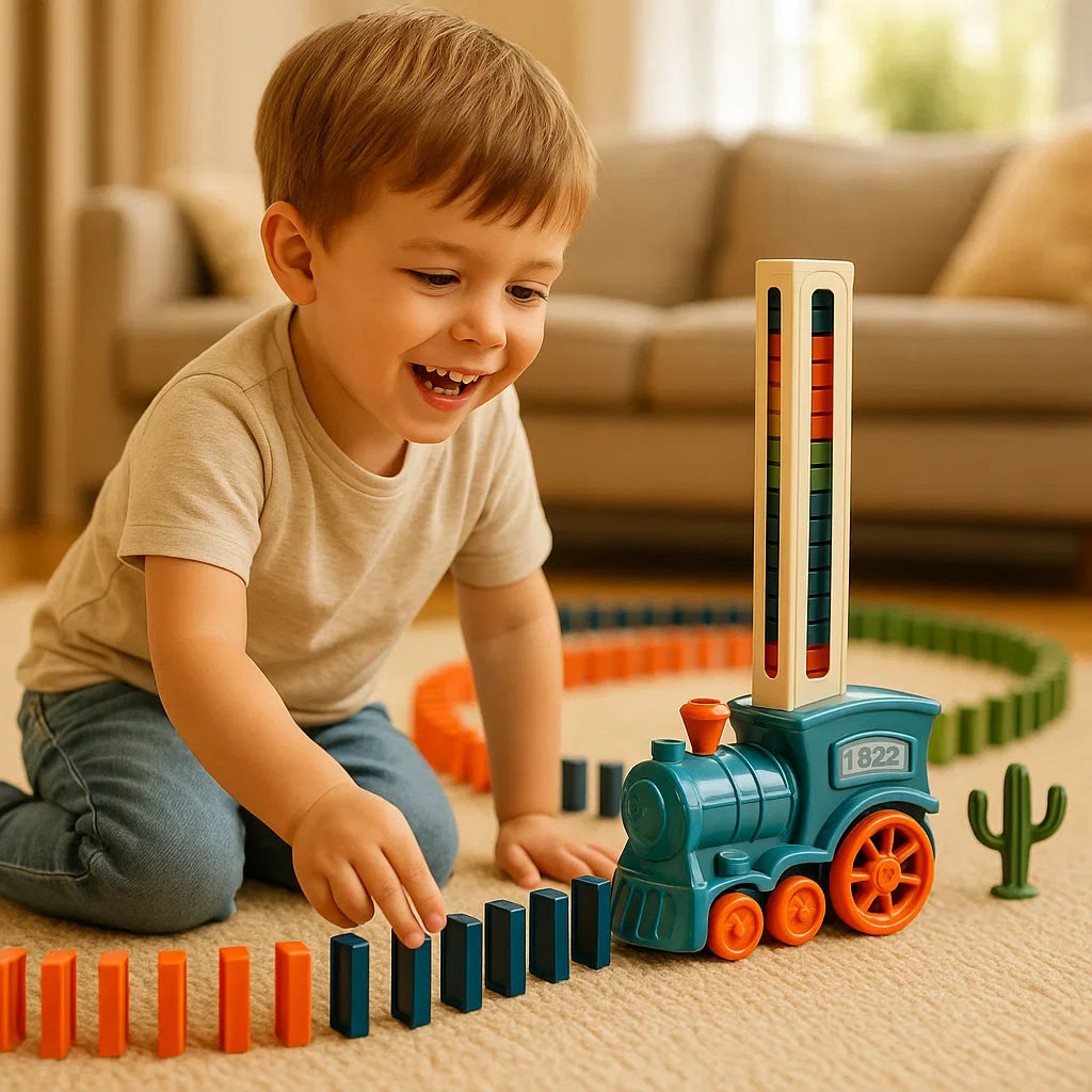 Domino Train Toy for Kids