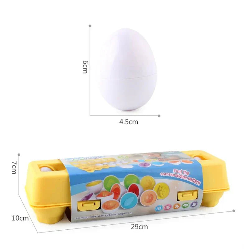 Colourful and Educational Egg Set