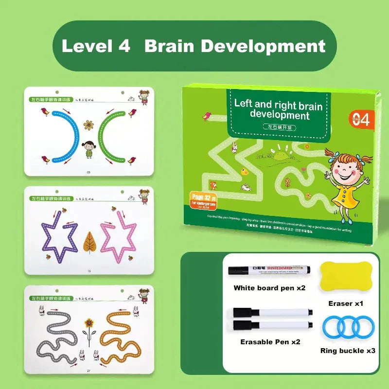 MagicLines - Magical Tracing Workbook Set